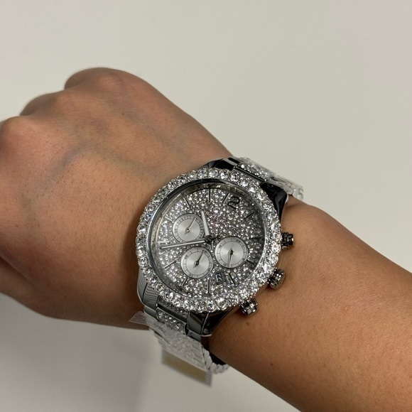 Michael Kors Layton Chronograph Stainless Steel Watch - Picture 1 of 5